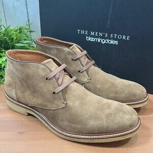 The Men's Store At Bloomingdale's Men's Suede Chukka Boots Size 8